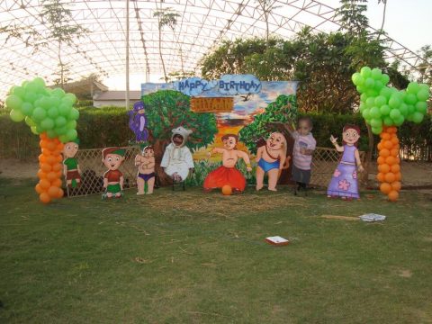 Chhota Bheem Theme Birthday Party