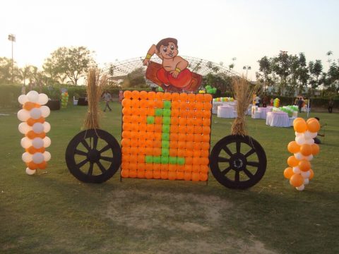 Chhota Bheem Theme Birthday Party