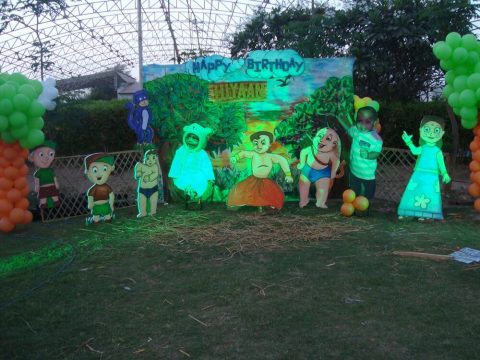 Chhota Bheem Theme Birthday Party