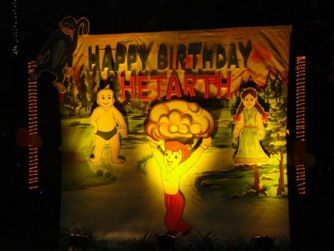 Chhota Bheem Theme Birthday Party