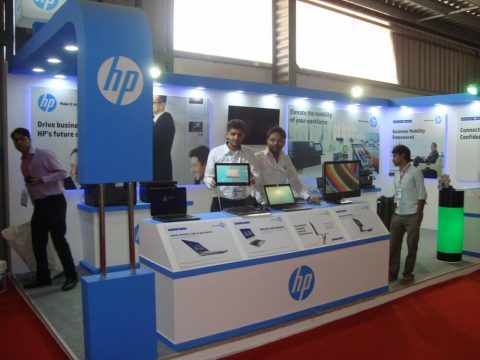 HP Printer Booth Setup Vibrant Gujarat