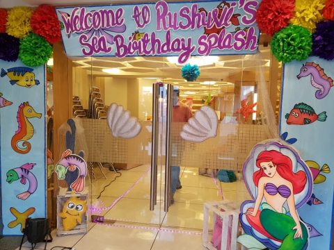 Memaid Theme Birthday Party