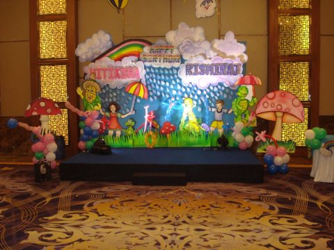 Monsoon Theme Birthday Party