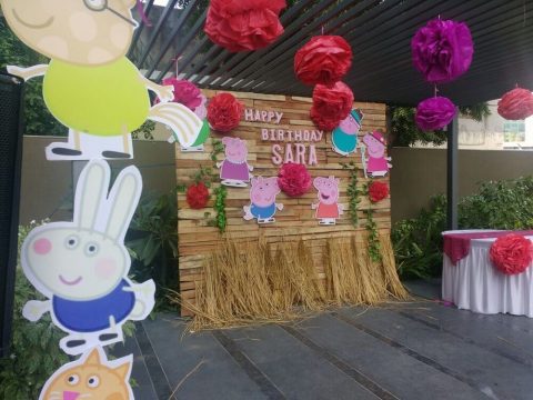 Peppa Pig Theme Birthday Party