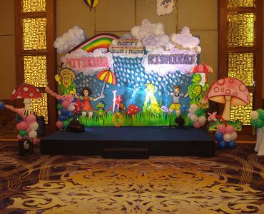 Monsoon Theme Birthday Party